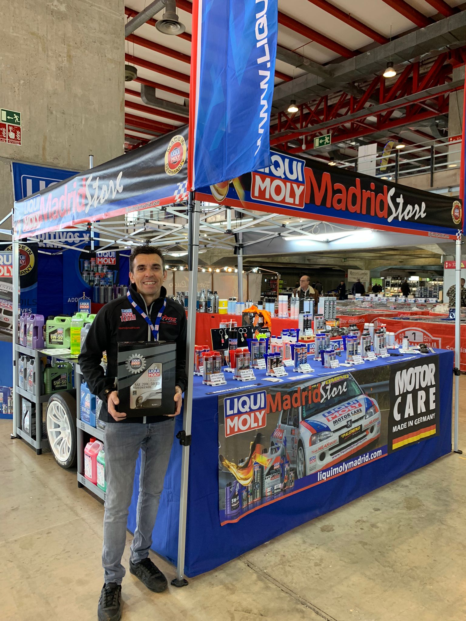 LIQUI MOLY MADRID STORE fiel a su cita en CLASSIC AUTO MADRID 2023